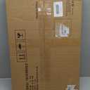 SRIWATANA Side Table, End Table, Vintage C-Shaped Couch Table for Sofa Laptop Coffee Snack, Walnut