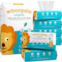 Whoopsie Wipes  The Original 100% Pure Cotton Dry Baby Wipes  Ultra Soft, Unscented, Chemical-Free Wipes for Sensitive Skin  Use Dry or Add Water for Wet Wipes  6 Packs (600 Count)