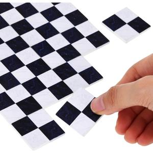 NUOBESTY 18Pcs Dollhouse Floor Sheet Mini Floorboard Wood Dollhouse Flooring Decoration Doll House Furniture Accessories