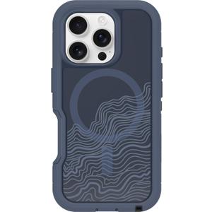 OtterBox iPhone 16 Pro Defender Pro Series XT Clear Case - Offgrid Blue