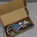 High Pressure Handheld Shower Head,3 Spray Modes rv Shower Heads High Pressure with Handheld,Detachable hand held Showerhead Set Equipped with Stainless Steel Hose and Brackets