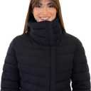 Nine West Women's Nine West 29-inch Short Puffer Women’s Coat (Black, S)