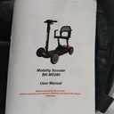 Large Lightweight Foldable Mobility Scooter with 20 Miles Range