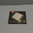 LED Reading Light, Rechargeable Clear Flat Book Light with 3 Colors & Timer, Dimmable Book Lights for Reading at Night, Doodleable Panel Plate Lamp Full Page Lights, for Book Lovers (White)