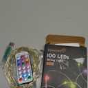 Minetom Fairy Lights Color Changing - 33FT 100 LED String Lights with Remote,11 Modes, USB Fairy Lights Indoor, Twinkle Christmas Fairy Light for Bedroom Indoor Classroom