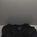 Bell Sleeve Tops for Women Dressy Tops for Evening Wear Lace Blouses for Women (One Size, Black)