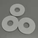 Poen 3 Rolls 75 Yards Volleyball Ribbon 3/8-inch Black White Cheer Ribbon Volleyball Party Supplies Decorations Sports Ribbons for Team Hair Bows Wreath Sport Lanyards Gift Wrapping