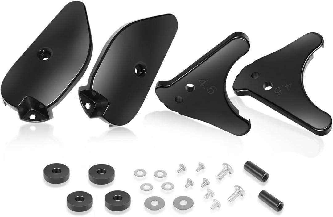 Trolling Motor Ramp + Skid Plate Complete Replacement Kit Fit for 2017-Current Minn Kota Terrova & Riptide Terrova 112 lb. Thrust/ 36V With Bluetooth Models