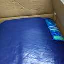 18 Foot Round Winter Pool Cover with Strong-Hold System | Triple-Layer 18 Ft Pool Covers for Above Ground Pools | 2-in-1 Swimming Pool Cover for Winter & Summer | Cold & UV Resistant 18Ft Poolcover (Blue)