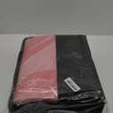 Wonnitar Waterproof 6x9 Outdoor Rug for Patio Clearance, Reversible Plastic Straw Rug Large Portable Camping RV Rug, Butterfly Outside Area Rug for Backyard Balcony Garden, Pink