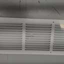 24"W x 6"H Return Air Grille [Duct Opening Size], Steel HVAC Return Air Vent Cover for Wall & Ceiling, White Powder-Coated Rust-Resistant AC Cold Air Return, Outer Dimensions 25.75"W x 7.75"H