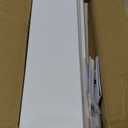 RICHER HOUSE 3 Set White Floating Shelves, 16 inches Wall Mounted White Shelves for Wall Decor, Picture Ledge Shelf with Lip for Storage Nursery, Bedroom, Living Room, Bathroom - White (3pcs*15.75in)