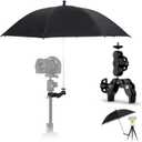 25.6" Camera Tripod Umbrella with Super Clamp for Mirrorless Camera Xbotgo