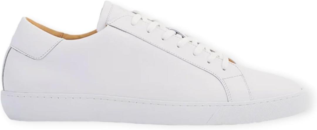 Ace Marks Mens LoPro Fashion Dress Sneakers Casual Shoes for Men (5, White (Whitesole))