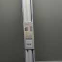 Persilux Cordless Zebra Blinds for Windows Free-Stop Roller Windows Shades (36" W X 47" H, White) Dual Layer Light Control for Day and Night, Light Filtering Sheer Shades for Home, Bedroom