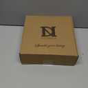 DN DECONATION Black Glass Christmas Ornaments, 3.15” Christmas Ball Hanging Christmas Baubles for Xmas Tree Decoration, Set of 4 Decor for Gothic DIY Gift