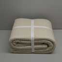 Levtex Home Cross Stitch Reversible King/Cal King Quilt Set (106x92in) and 2 Pillow Shams (36x20in) - Stitch Texture - Taupe - Cotton King Size Quilt Bedding Set - Lightweight Soft Pre-Washed