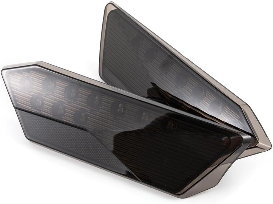 Smoked Black LED Tail Lights for Polaris RZR 900/1000/XP Turbo 2014-2019 Brake & Driving Lights Waterproof Brake & Driving Lamps,Direct Fit Replacement