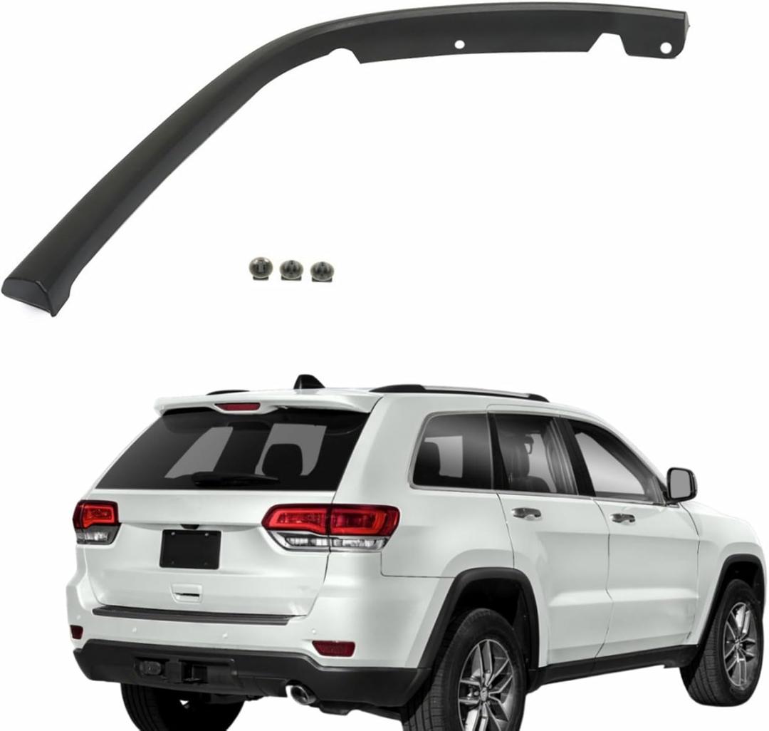 WFLNHB Rear Left Side Wheel Arch Trim Fender-Flares Replacement for Grand Cherokee 2011-2021 CH1790103 1MP35RXFAH