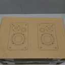 Saiyin Bluetooth Bookshelf Speakers, 40W X 2 Powered TV Speakers with 4 Inch Woofer, Turntable Speakers with Optical/AUX Input/Subwoofer Line Out for PC and TVs