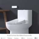 Bio Bidet DLS Premium Heated Bidet Seat, Warm Water & Air Dryer, Auto Open and Slow Close Lid, Elongated