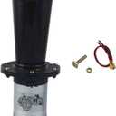 JDMSPEED New Black Ahooga Auto Car Truck Antique Vintage Style Horn for 12 Volt Old Fashion Car Trucks RV's Horn Hot Rod Klaxon 12V 110DB AHH-OOO-GAH OOGA Air Horn