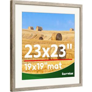 23x23 Frame, Distressed Farmhouse Wood Texture Picture Frame