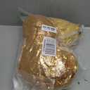 Gold Sequin Backdrop Curtains,2 Panels 4FTx8FT Gold Curtain Backdrop Glitter Party Decorations Background Drapes for Wedding Birthday Anniversary Graduation Photo Booth Decor