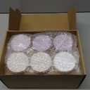 KeaBabies 12pk 4oz Glass Baby Food Containers with Lids - Leak-Proof, Microwavable Small Glass Jars, Baby Purees & Toddler Snack Storage Containers, BPA-Free, Dishwasher & Freezer Safe (Lilac)