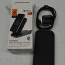 Spigen [Designed for Samsung] Qi Flex True 15W Super Fast Wireless Charger Stand & Pad for Samsung Galaxy S24 Plus Ultra S23 Z Fold Flip 5 4 S22 Note 20 S21 S20 Note 10 and More [No Adapter Included]