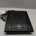 Mueller RapidTherm Portable Induction Cooktop, 1800W Hot Plate Electric Stove Top Burner. 8 Temp Levels, Auto-Off & Pot Detection, LED Display, Child Lock, 4 Programs, Burners for Cooking