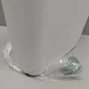 Cesun Automatic Motion Sensor Bathroom Trash Can with Lid, 2.6 Gallon Touchless Trash Bin, Smart Plastic Slim Garbage Can Small White Wastebasket for Toilet, Office, rv, Bedroom, Living Room