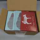 Sustainable Greetings Blank Note Cards with Envelopes - Assorted Animal Designs for Sending Holiday Wishes - 4 x 6 in, Pack of 144