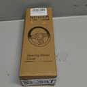 NBTEPEM Customized Auto Car Steering Wheel Cover for Honda Accord, Civic, CR-V, HR-V, Pilot, Microfiber Leather Sport Steering Wheel Covers 14.5-15 inchs, Anti-Slip, Safety, Soft(Black-Red)