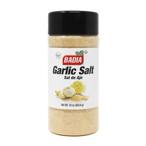 Badia Garlic Salt, 16 oz  Premium Blend of Salt & Garlic for Seasoning