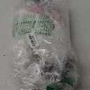 20 Pcs Old Lady Wig Costume for Women, Grandma Wig Granny Glasses with Chain Pearl Necklace for Halloween Cosplay Dress Up Party 100 Days of School Costume