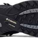 Columbia Women's Discontinued Newton Ridge Plus Hiking Boot (5, Black/Chalk)