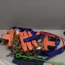 Snow Tire Chains for Car SUV Pickup Trucks, Universal Car Snow Chains, Snow Traction for Tires, Fit for Tire Width 195 205 215 220 225 235 240 245 255 265