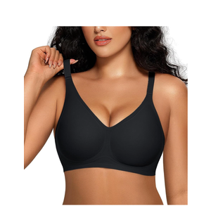 OEAK Women Comfortable Push Up Bras Wireless Seamless Full Coverage Bralette Buttery Soft Everyday Tshirt Bra Convertible Bra
Size M