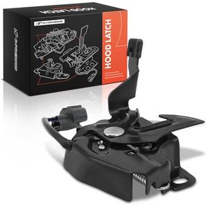 A-Premium Hood Latch Lock Compatible with 2003-2007 Honda Accord, Front Hood Lock Engine Bonnet Latch Assembly