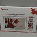 64GB 15.6" Frameo Digital Picture Frame WiFi, Large Electronic Photo Frames 1920 x 1080 IPS FHD Touch Screen, Send Photos from Your Phone from Anywhere, Best Gifts for Parents and Grandparents