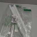 Tension Rod for Windows 28 to 48 Inch,Spring Curtain Rods No Drilling 7/8" Diameter White Tension Rods Adjustable Curtain Rods Expandable Pressure Spring Tension Rods for Closet, Doorway