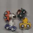 iPlay, iLearn Press to Go Car Toys for Toddlers 1-3, Baby Animal Racing Cars, Infant Play Vehicle Set, Baby Push Go Friction Car Toys for 6-9-12-18 Months, 1st Birthday Gifts for 1-2 Years Old Boys