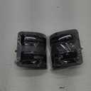 RUXIFEY Sequential Switchback Side Mirror Marker Lights Smoked Turn Signal Light LED Assembly Compatible with 2008-2016 Ford F250 F350 F450 Super Duty