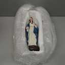 Bucherry Virgin Mary Statue Catholic Gifts 10" Immaculate Catholic Sacred Christ Figure Religious Gifts Renaissance Sculpture Religious Figurine for Altar Inspirational Devout Home Decor