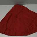 36 inch red Knitted Christmas Tree Skirt: Small Thick Cable Knit Round Tree Skirt for 4ft 5ft Tree Rustic Neutral Farmhouse Neutral Christmas Decor Tree Base Cover Xmas Home Decorations