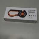 6-Stage Knife Sharpener - Premium Kitchen Knife Sharpeners - Adjustable Handheld Manual Knife Sharpeners for Kitchen Knives, Scissor and Chef Knife.Easy for beginners to use (ORANGE)