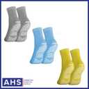 AMERICAN HOSPITAL SUPPLY Anti-Slip Socks | Gray Grip Socks | X-Large | 1 Pair