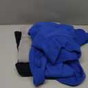 3 Pack Dog Sweaters for Large Dogs, Fleece Dog Sweater Large Pet Clothes Turtleneck Soft Warm Sweatshirt Boy Girl Pet(Gray+Royal Blue+Navy,L)