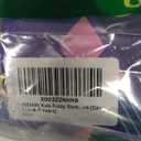 LINEMIN Kids Fuzzy Socks Boys Girls with Grips Non Slip Slipper Socks Cozy Fluffy Winter Warm Crew Socks 6 Pairs (4-7 Years, Cat Paw)